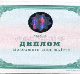Диплом Техникума Украины 2013г в Сочи