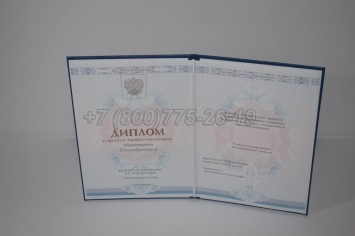 Диплом Колледжа 2024г ГОЗНАК в Сочи